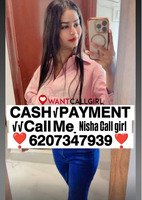 CALL GIRL CASH ☎️6207347939❤️CALL GIRLneha